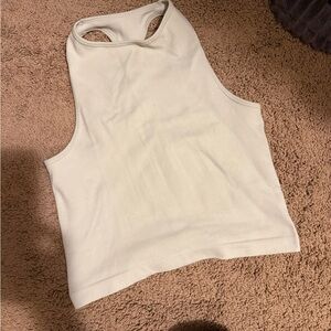 Free People Cream Tank Top